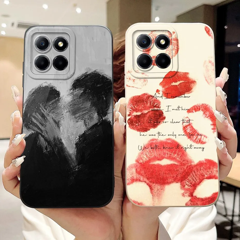 Fashion New Design For Honor X8b LLY-LX1 LLY-LX2 LLY-LX3 Lens Protective Case For HonorX8b X 8B 5G Soft Silicone Phone Cases