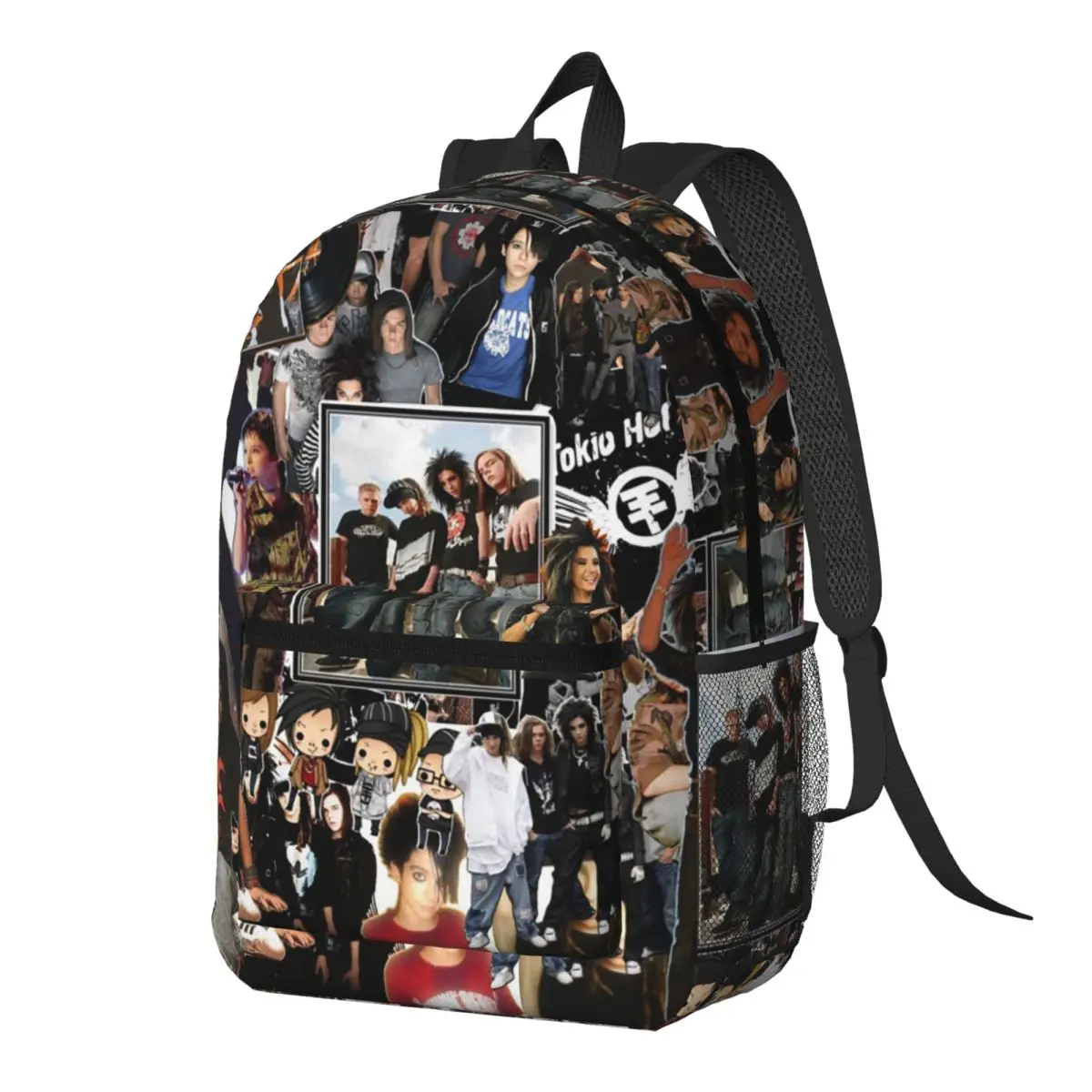 Tokio Hotel Emblem Backpack Daypack Large Capacity Children BookBag School Bag Shoulder Bags for Men Women