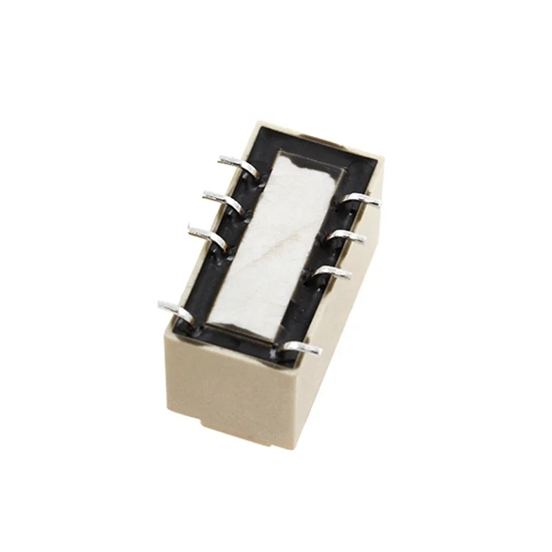 10Pcs/LOT Relay HFD3-5V HFD3-12V HFD3/5 HFD3/12 Two sets of transition monostable 2A 8PIN