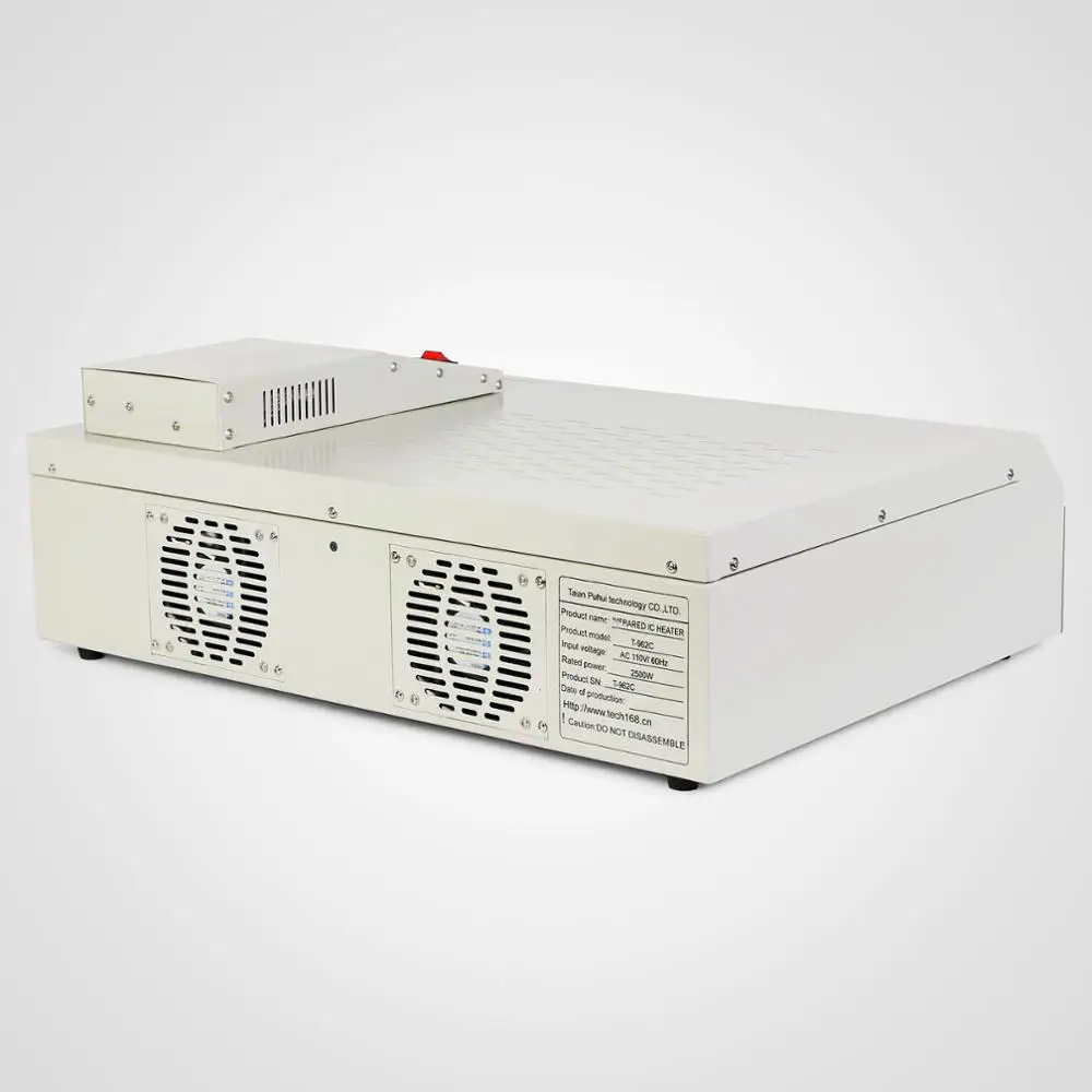 Reflow Oven Infrared IC Heater T962C T-962C Intelligent BGA Rework Station LED Heater 400x600mm
