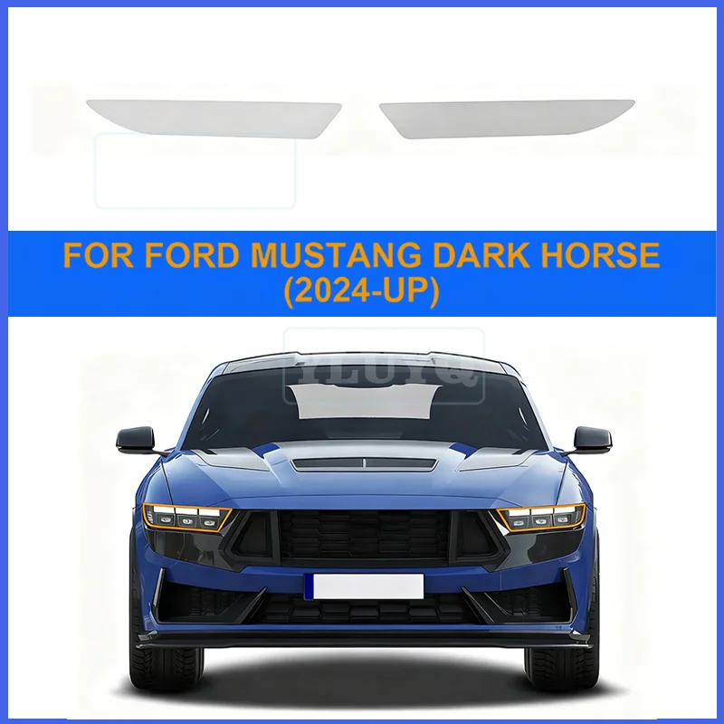 

Headlight Film for Ford Mustang Dark Horse 2024 2025 Car Paint Protection Film Rearview Pre Cut TPU PPF Clear Film Sticker Decor