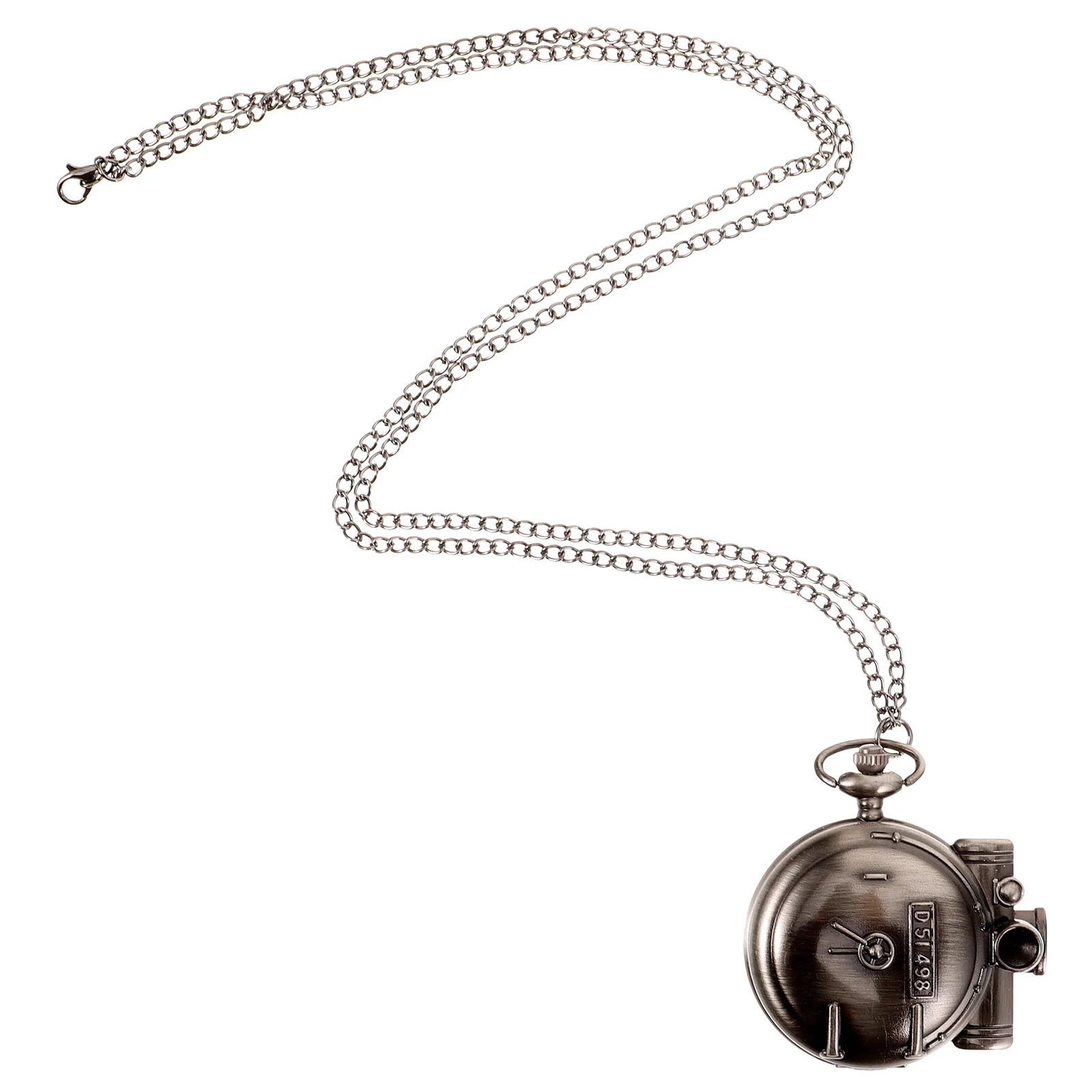 

Vintage Style Pocket For Men Women Mechanical Alloy Metal Retro Fob Watch Pendant Chain Decoration Old Fashioned Timepiece Gift