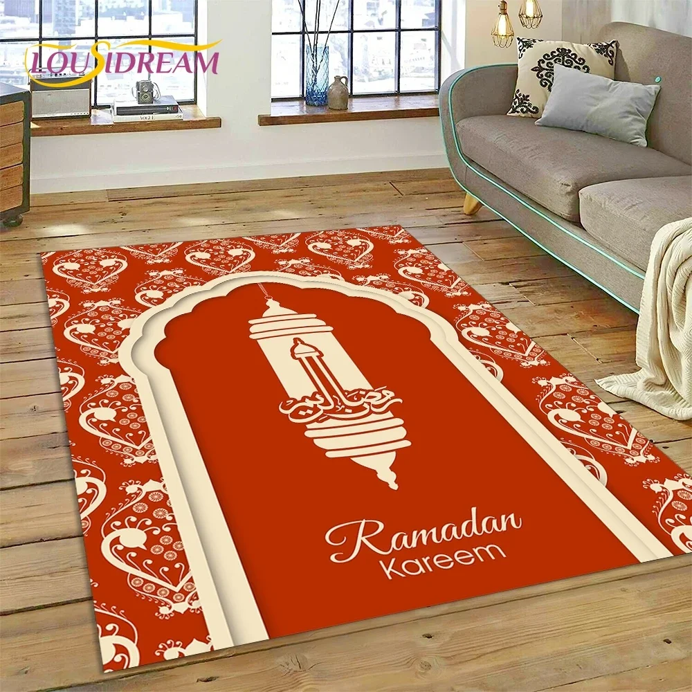 Musulmano Islam preghiera inginocchiato Poly Mats Mandala tappeto tappeto per camera da letto soggiorno casa divano decorazione, grande arredamento