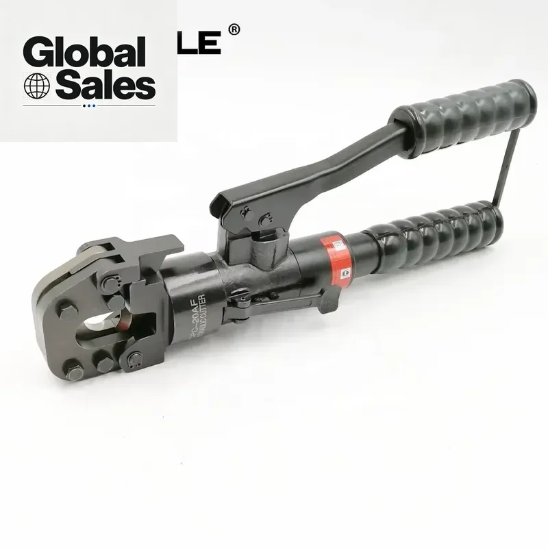 Designed for professional electricians and industrial maintenance technicians, this CPC-20AF hydraulic cutting tool delivers
