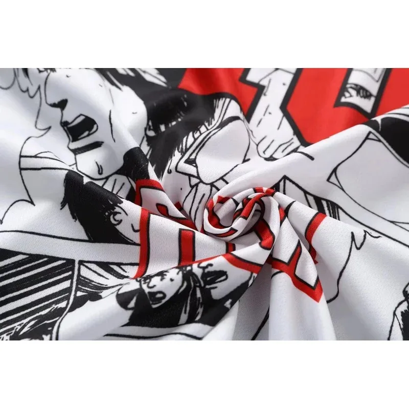 Traje de Cosplay del equipo de baloncesto escolar Shohoku de Anime para niños y niñas, conjuntos de ropa deportiva Sakuragi Hanamichi, trajes de Jersey para niños de 2 a 14 años