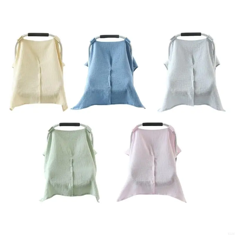 

W3JF Baby Carrying Basket Cover Soft and Comfortable Cotton Fabric Protective Sleeve