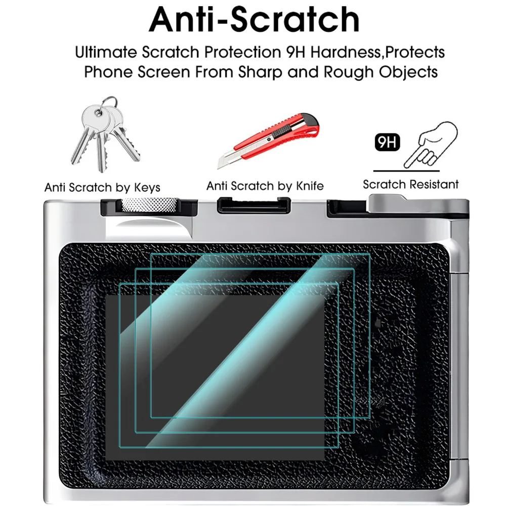 Para fujifilm instax ampla evo protetores de tela de câmera de vidro temperado hd filme transparente anti-risco para instax ampla evo capa de câmera