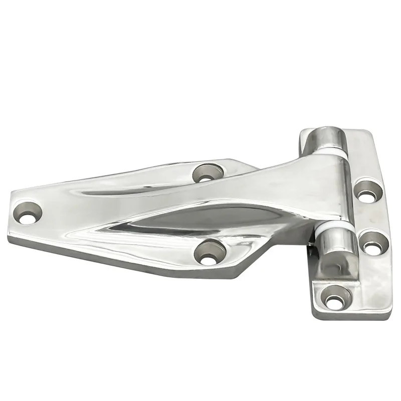 304 stainless steel HT097-2 large cold storage box mechanical equipment hinge ultra thick anti-theft door load-bearing hinge