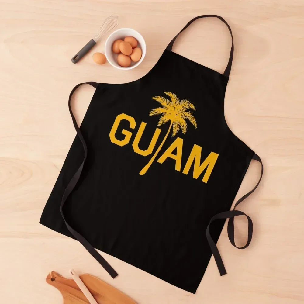 

Guam Island Life Apron Chef Uniform work gowns for women cleaning cooks clothes useful gadgets for home Apron
