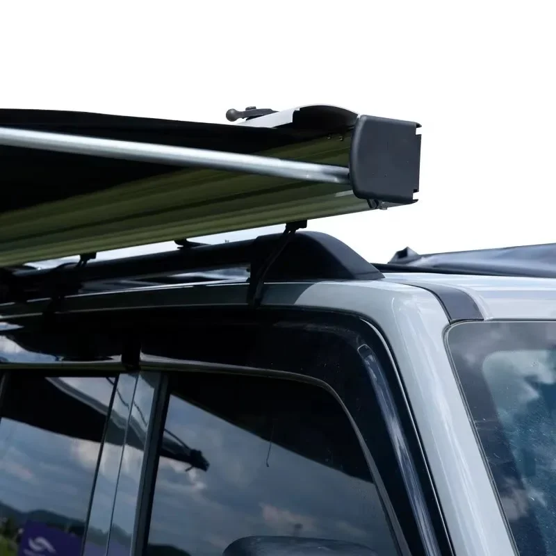 

Aluminium Retractable Side Awning With Light Car Awning Tent 4wd Awning for Truck Campers