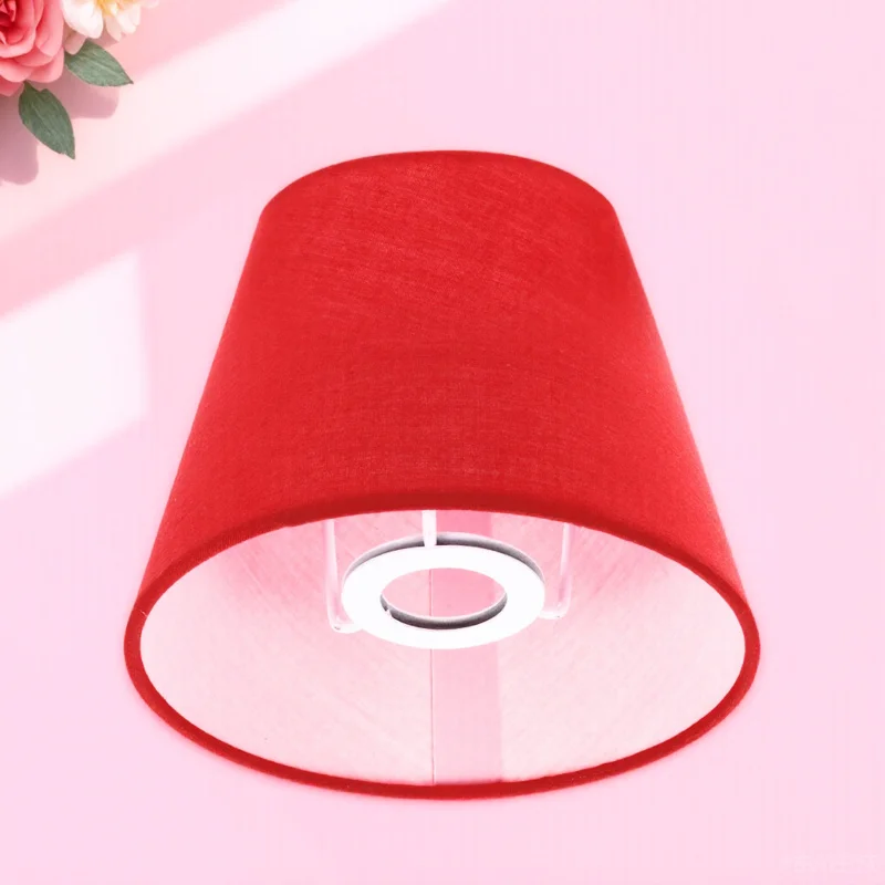 

1Pcs Cloth Lamp Cover for Wall Lamp Floor Chandelier Light Fixture Soft Illumination Non-Dazzling Lampshade Decorative Living