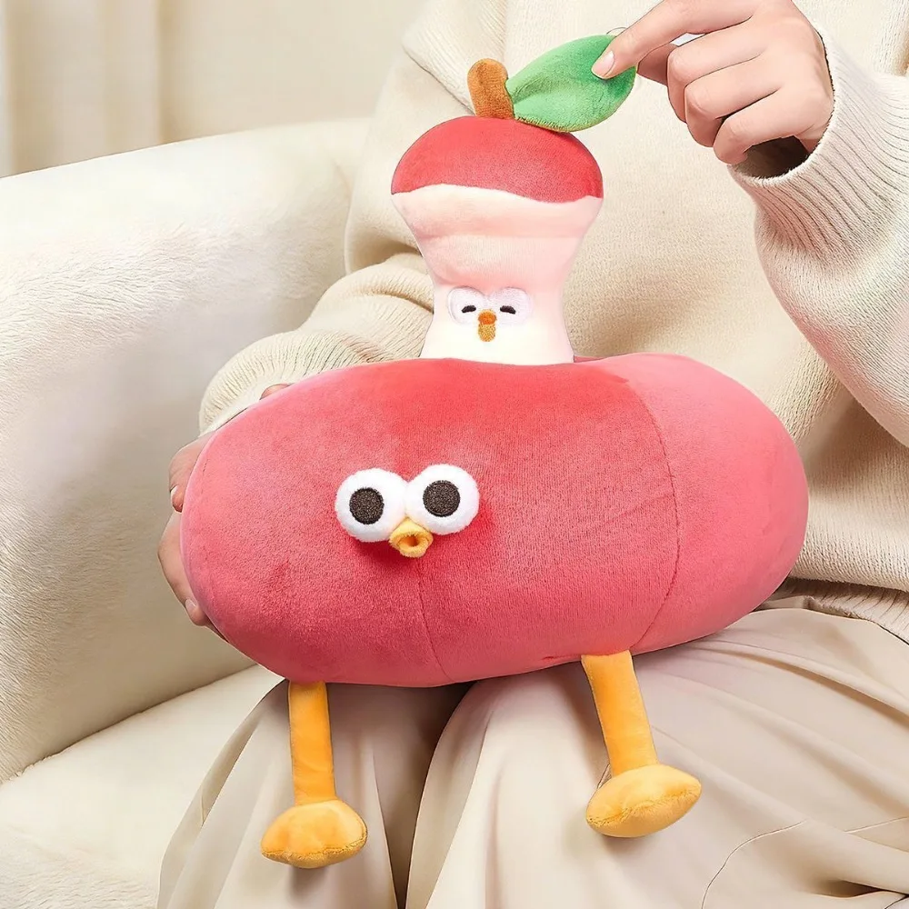 

Cartoon Apple ‌DUNDUN‌ Plush Doll Core Apple Creative Design Interesting Scented Doll Pillow Sofa Ornament Birthday Gift