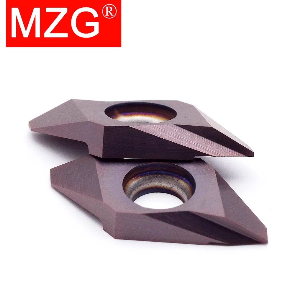 MZG Back Turning Insert TKFT TKFB Plate CNC Lathe Grooving Spring Steel KTKFR  Holder Tungsten Carbide Metal Working Blade