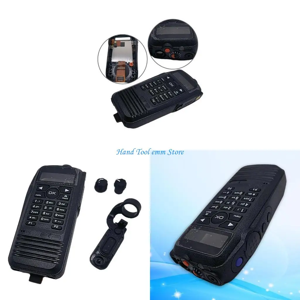 

H37F WalkieTalkie Housing For XPR6550 Repair Housing Cover with Knob Flexes Cable