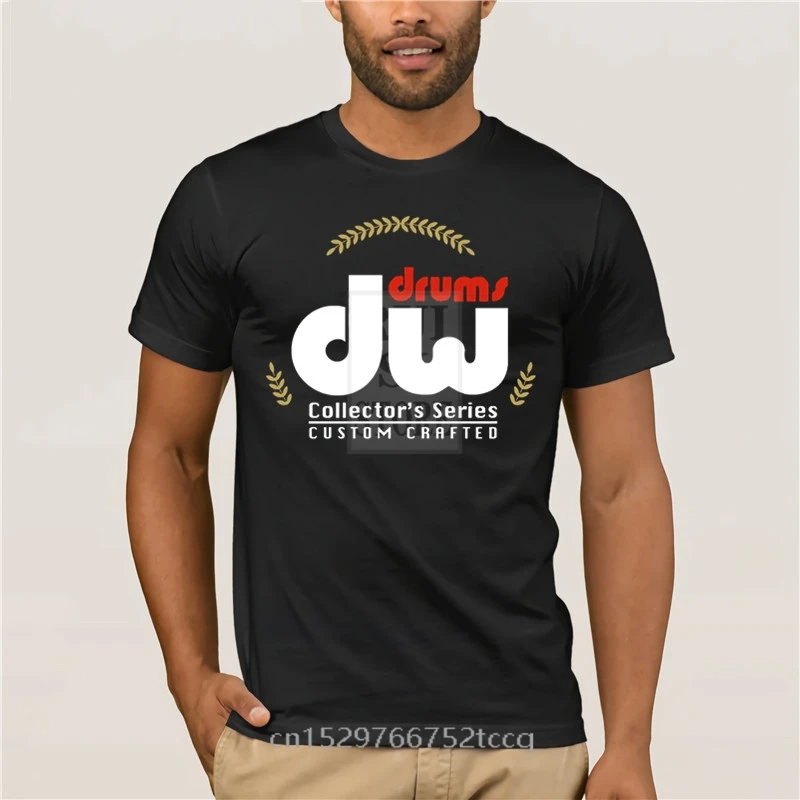 Summer Mens T Shirt Dw Drums Collector S Series Custom Crafted Black Character Spring Funny Top Men's T-shirt