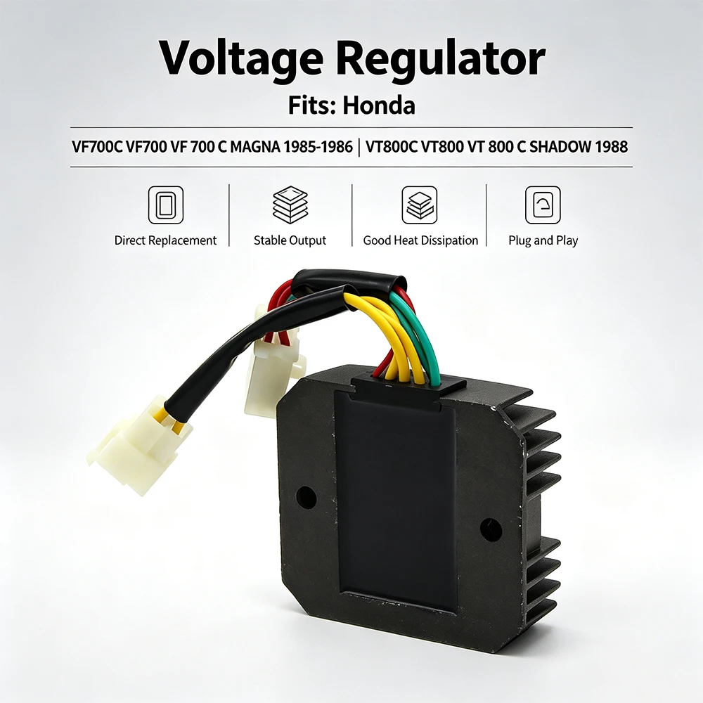 Voltage Regulator Rectifier For Honda XLV600 XL600V XRV650 XLV750R  VF700C VF700 VF 700 C V VT800C VT800 VT 800 C MAGNA SHADOW