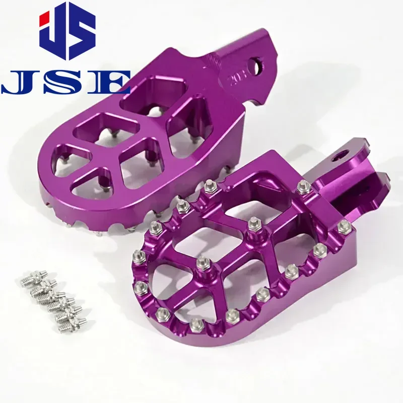 For Surron Light Bee Segway X160 X260 Motorcycle Footpegs Foot Pegs Rest Pedals E-Bikes Dirt Bike Footrest For SurRon Motorcycle image 4