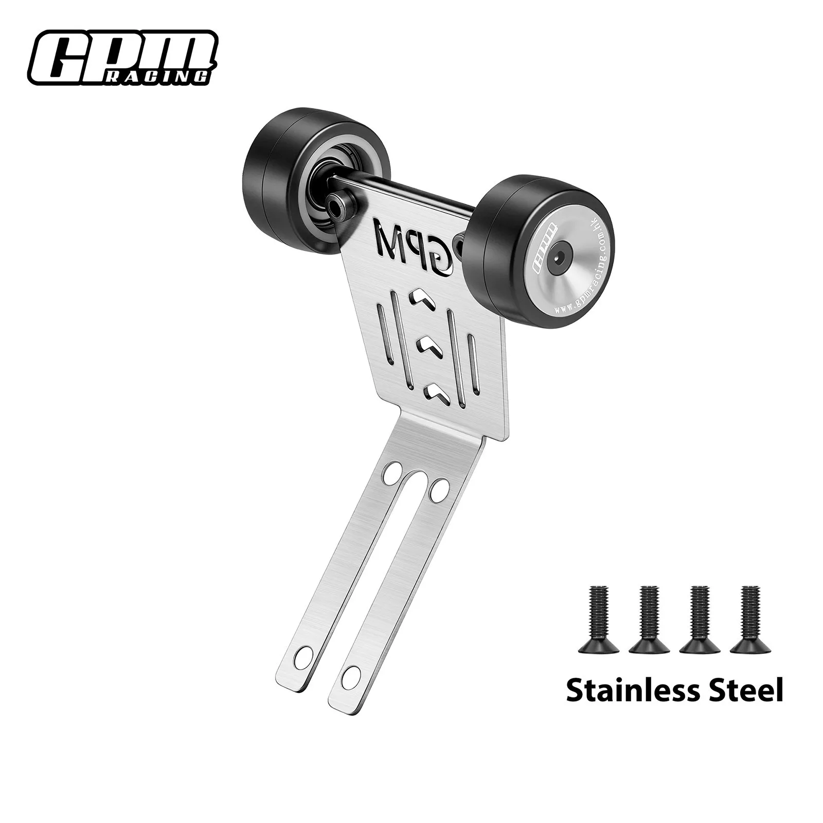 GPM roestvrijstalen lagerwielstang voor ARRMA 1/16 Mini Kraton 3S