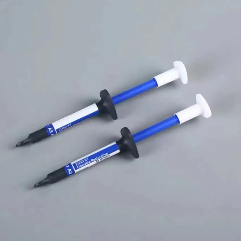 

Z350XT Flowable Dental Composite Resin 2Pcs/pack Restorative Resin Syringe Light Curing Filling Materials A1 A2 A3 A3.5 Shade