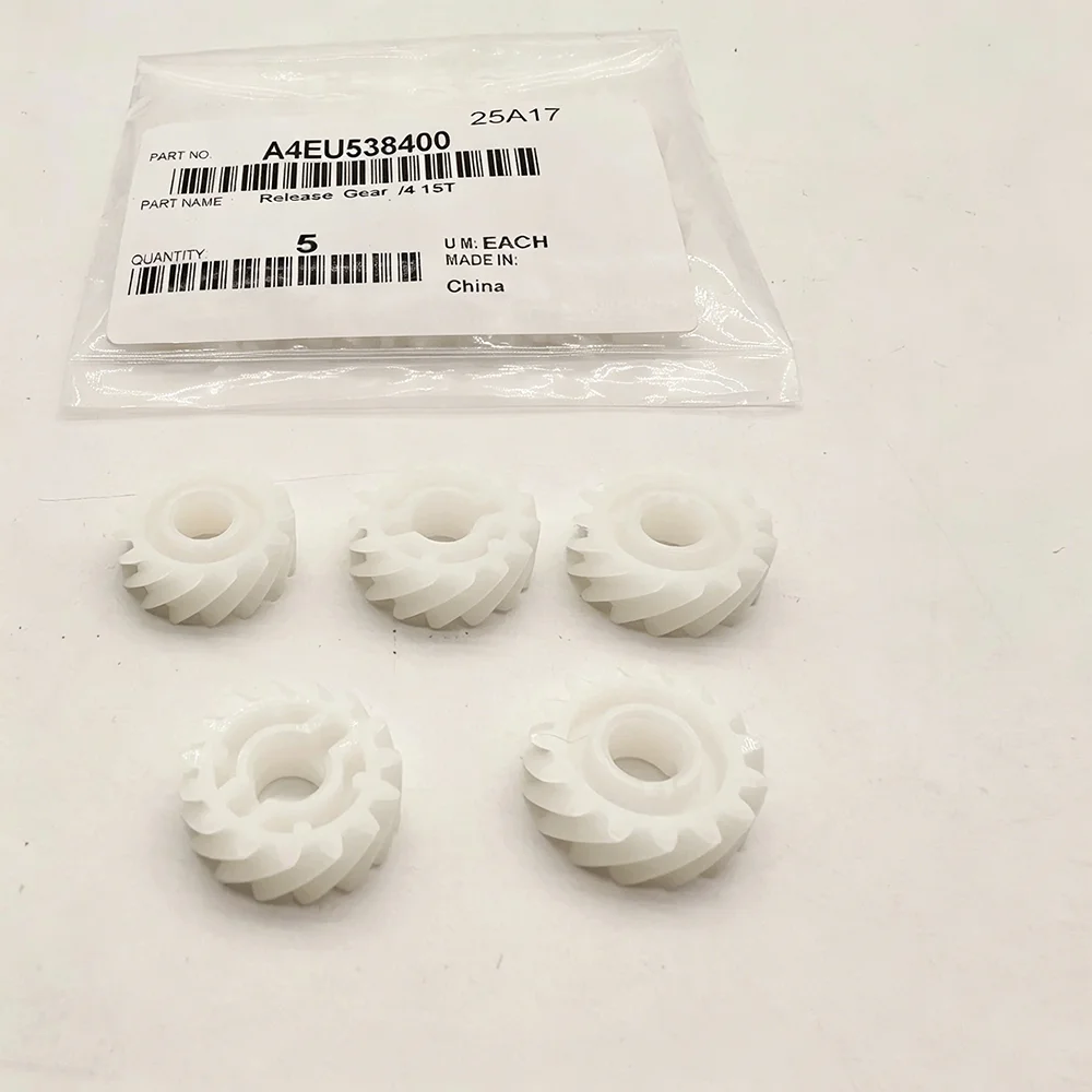 

1bag 5X A4EU538400 Original Release Gear /4 15T for Konica Minolta Bizhub Press C1060 C1070 C2060 C2070 C3070 C3080 C4070 C4080