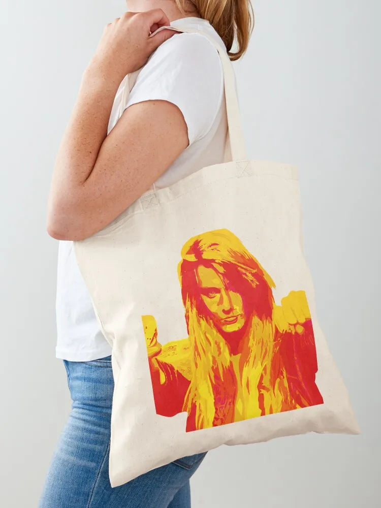 

sebastian bach — warm pop art painting Tote Bag cute tote bag custom canvas bag reusable grocery bags bags luxury women