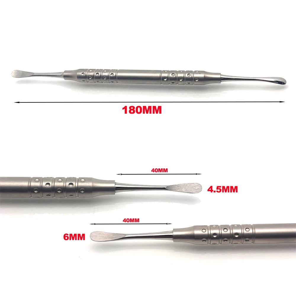 

Dental Implant Surgery Instrument Double Ended Elevator For Efficient Tissue Retraction And Separation