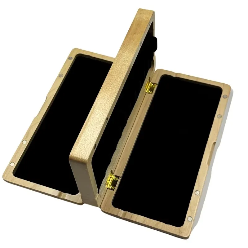 

Premium Bassoon Reeds 22pcs + Wooden Reed Holder Box Professional Woodwind Instrument Accessories