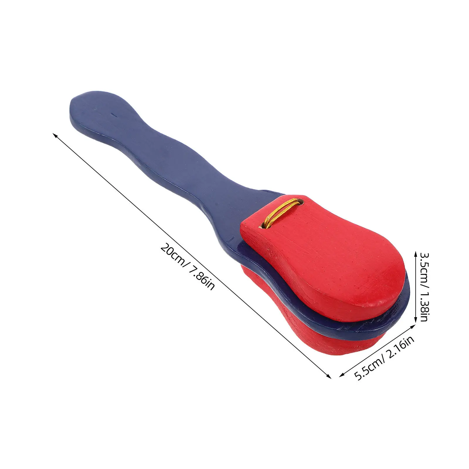 Wooden Hand Clappers Castanets for Kids – Rhythm Learning & Musical Development Toy for Preschool Early Education