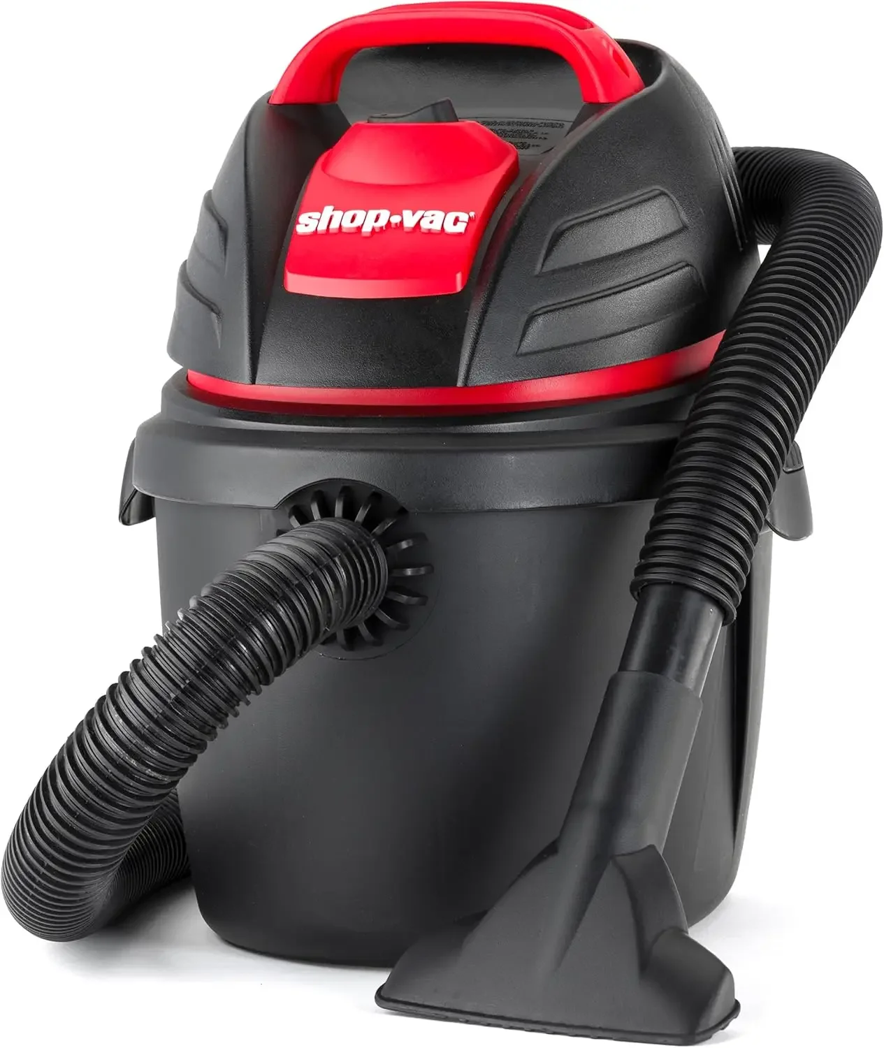 Shop-Vac Vacuum Utilitário portátil, molhado e seco, 2,5 galões, 1, 25 Polegada Diâmetro x 6 Mangueira pé, 12 Comprimento do cabo ft, montado na parede, inclui