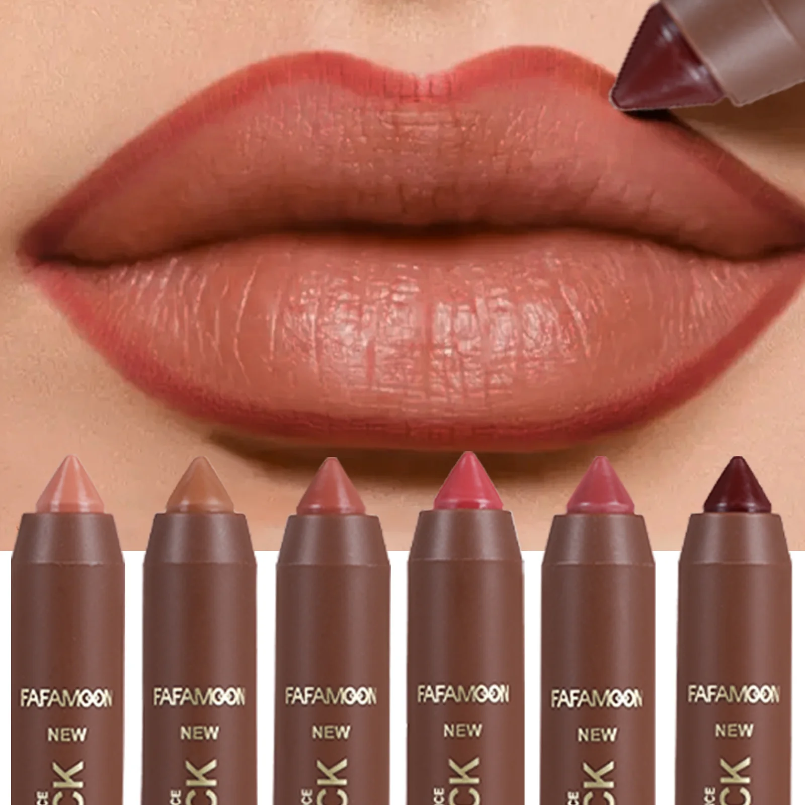 El delineador de labios mate que no se decolora sostiene el maquillaje durante mucho tiempo