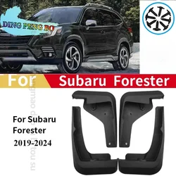Front and Rear Mudguards for Subaru Forester, Mud Flaps, Splash Guards, Fender, Car Accessories, 2019 2020  2021  2022 2023 2024