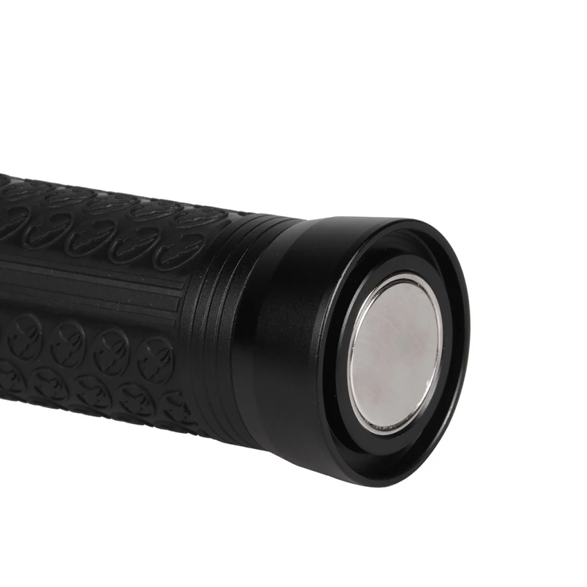 T6 + COB 90 Degree Rotating Working Flashlight, Powerful LED Torches Lamp, Portable, White, Red Light for Outdoor Camping