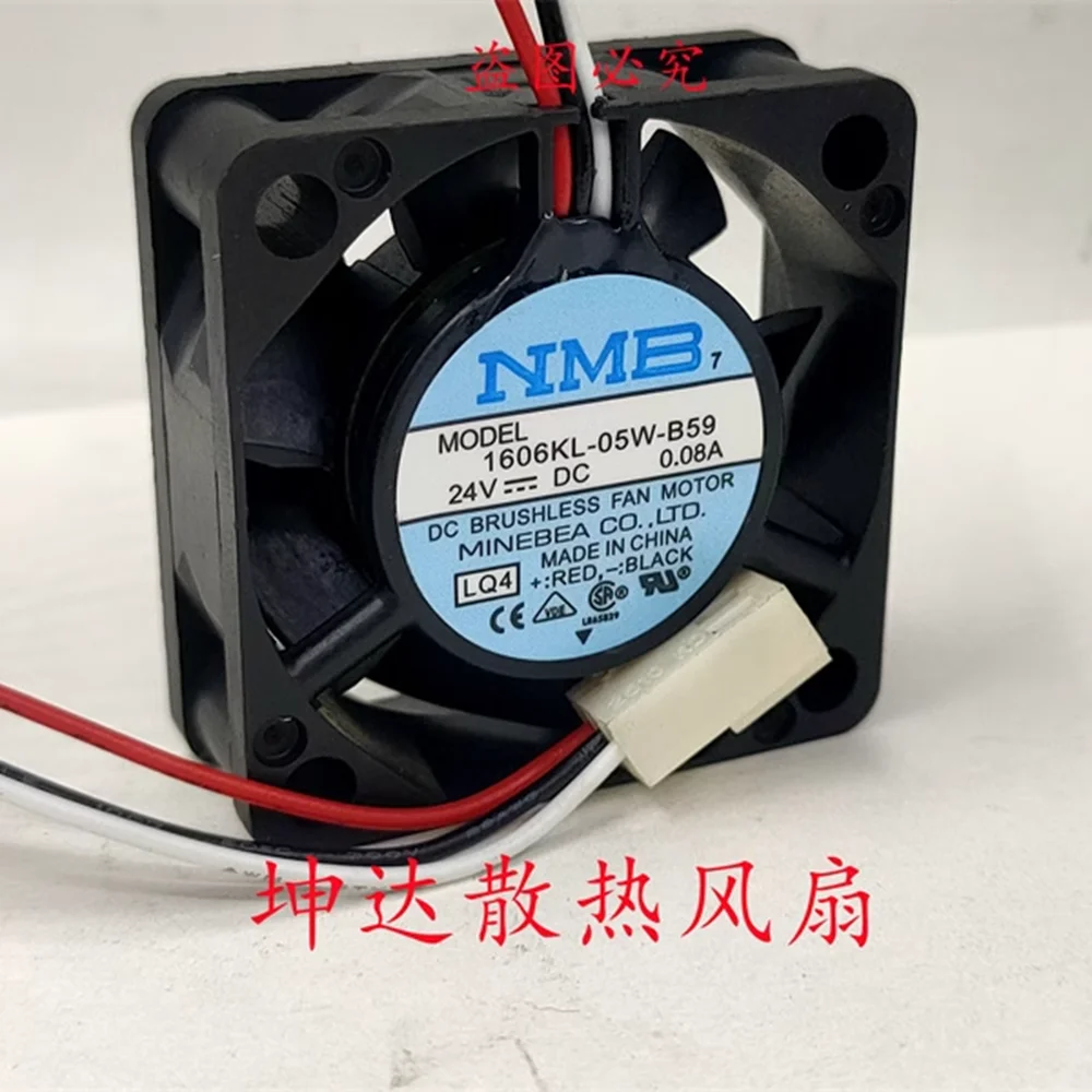 For NMB 1606KL-05W-B59 4015 40MM 24V 0.08A Three Line Drive Cooling Fan 40*40*15MM