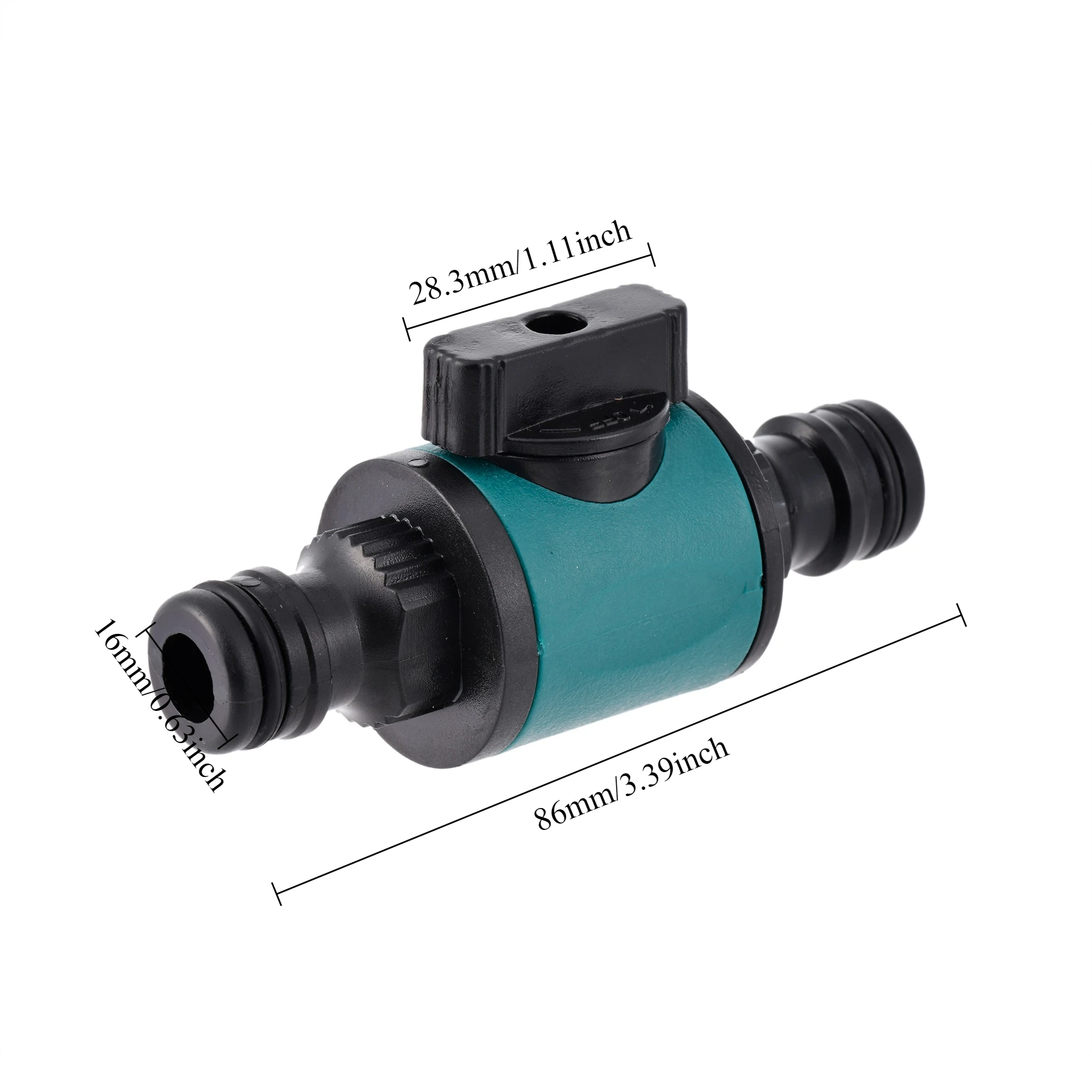 

Пластиковый клапан 3/4 дюйма с быстрым соединением, разъем для шланга с внутренней и наружной резьбой, адаптер для переключателя полива сада и орошения