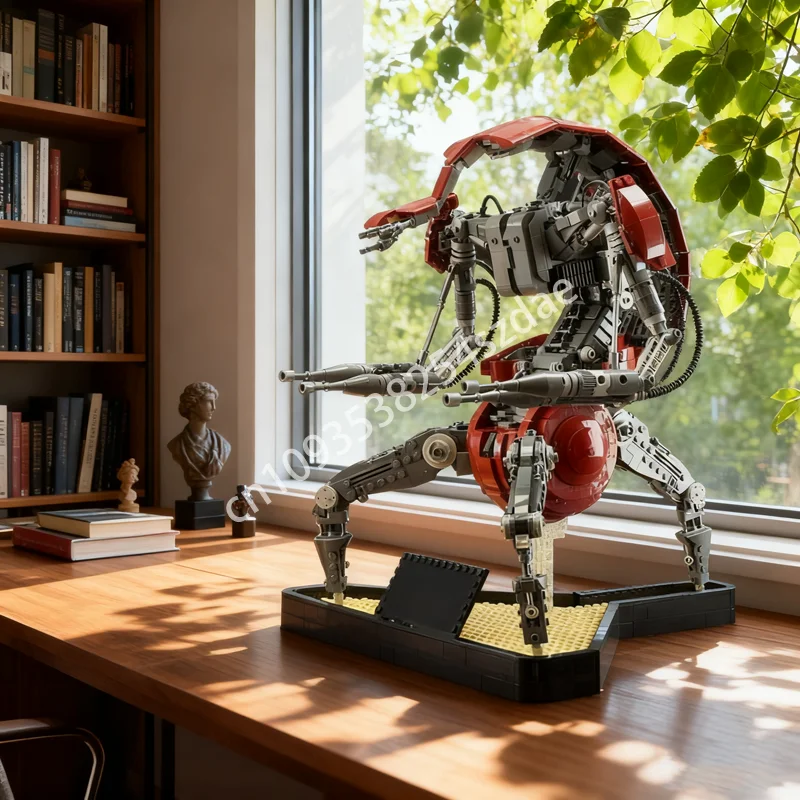 1975pcs MOC Destroyer Droid DROIDEKA Star Battle Model Building Blocks DIY Toys Creative Education Brick Christmas Gifts Kids