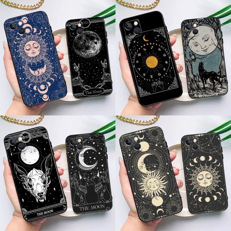 

Чехол Witches Moon Tarot для Huawei Nova 12i 7i 8i 11i 12s 11 9 10 SE Y60 Y61 Y70 Y72 Y73 Y90 Y91 P30 P40 Lite