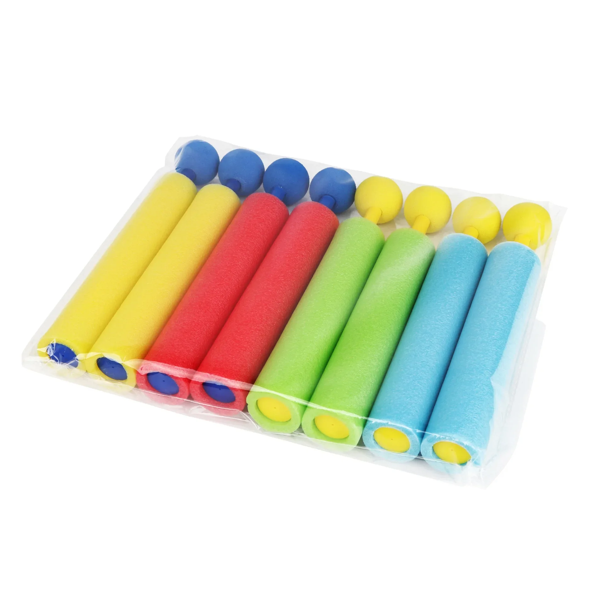 Pistola de água para crianças, pistola de água de espuma infantil, brinquedos para piscina de verão, shooter, 4 cores, alcance 30, 4 peças