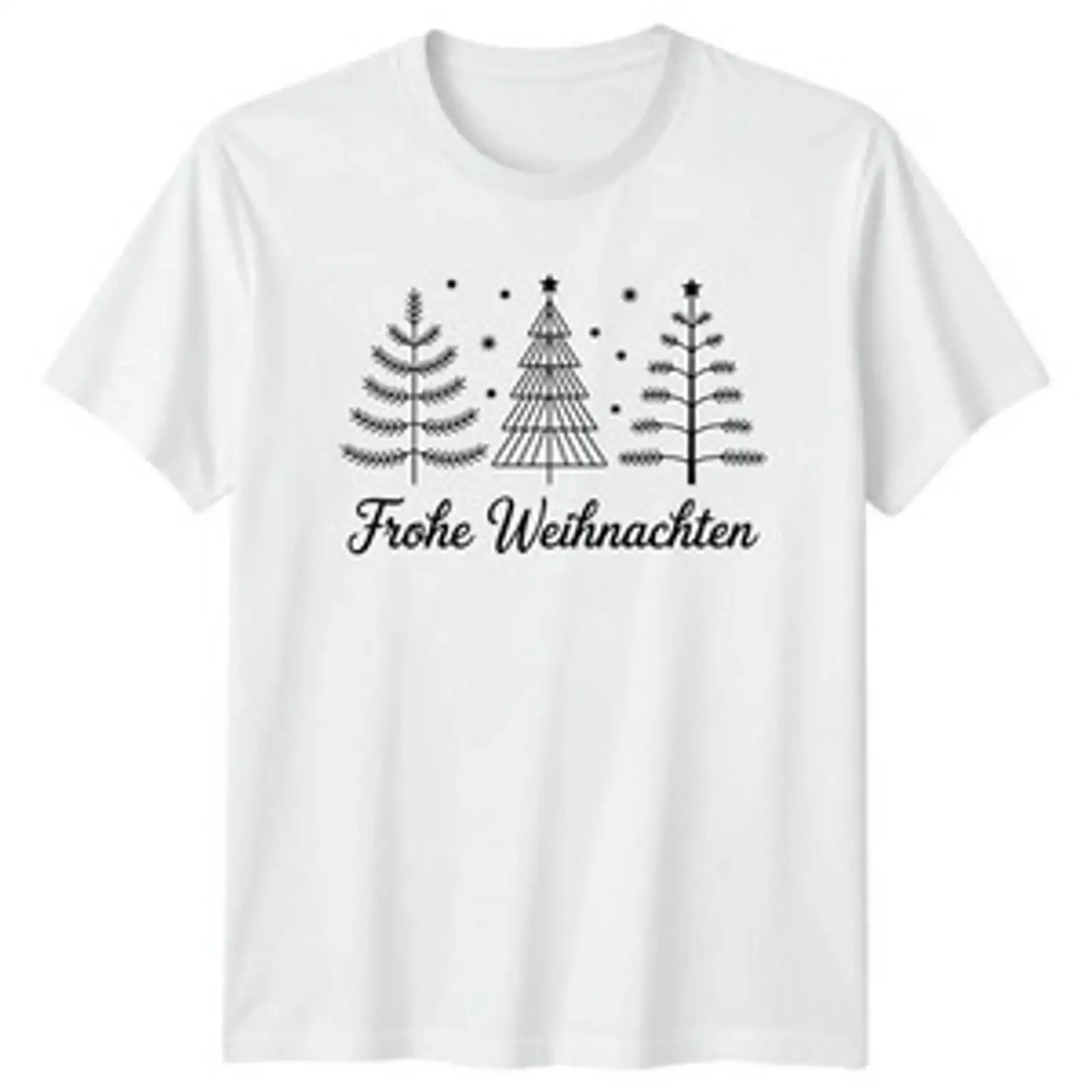 Frohe Weihnachten Christmas Trees Holiday T Shirt Herren Damen vintage Washed Comfortable Unisex designer clothes fashion