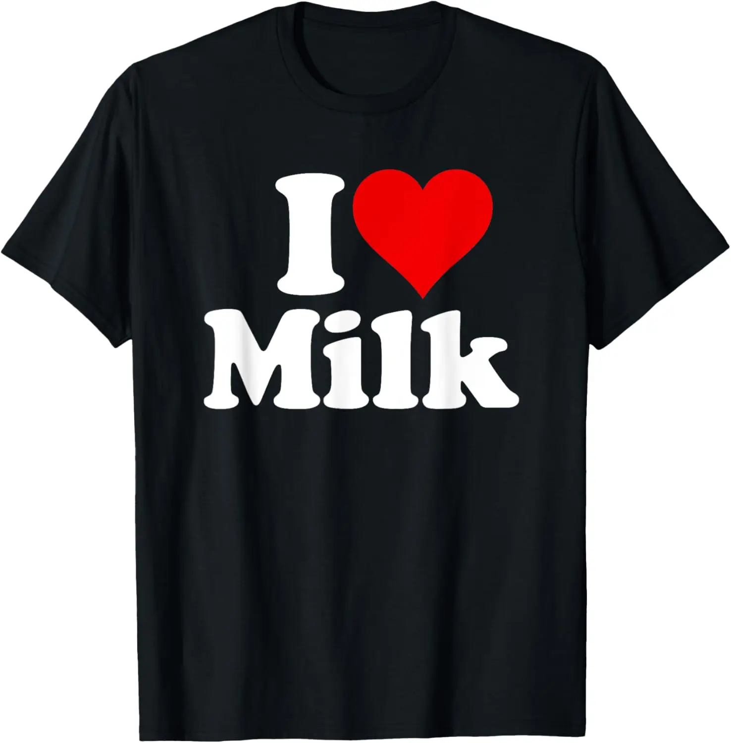 ICH LIEBE HERZ MILCH T-Shirt