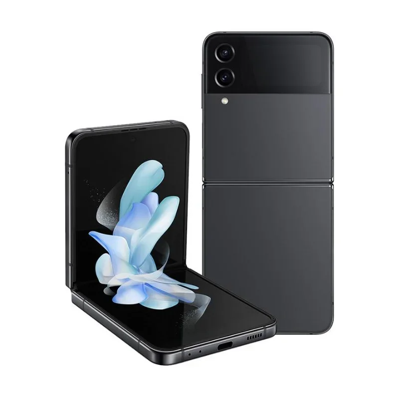 هاتف Samsung Galaxy Z Flip4 5G RAM 8GB ROM 128GB/256GB هاتف ذكي 6.7 بوصة CPU Snapdragon 8 + Gen1 3700mAh 12MP كاميرا مستعملة
