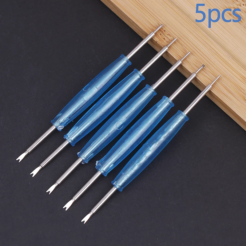 5Pcs Metal Bracelet Watchband Opener Strap Replace Spring Bar Connecting Pin Remover Tool Watch Band Repair Accessories