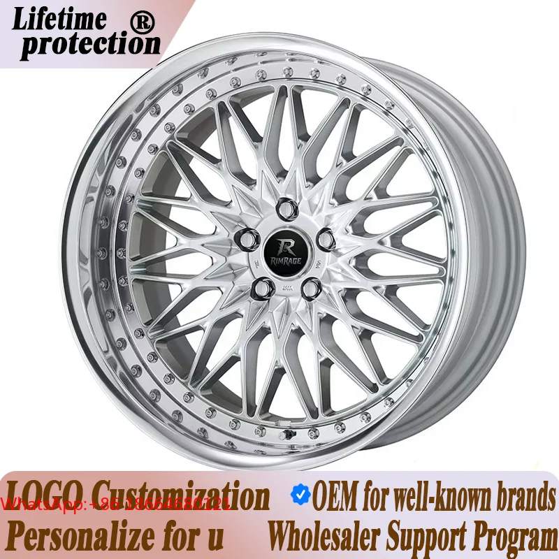 Work Wheels VS-XV Forged Wheels Rims 18-26 Inch 2-Piece Alloy Step Lip Deep Dish Luxury Design VIPF20,F30,F35,G20,G30,E90,E60,F1