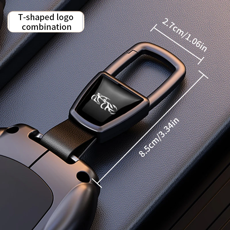 Zinc Alloy Car Key Case for BMW X1 U11 X7 i7 G07 XM G09 I7 G70 X5 G05 LCI IX IX40 I20 U06 G81 M3 Series 5 7 G60 Keychain 6