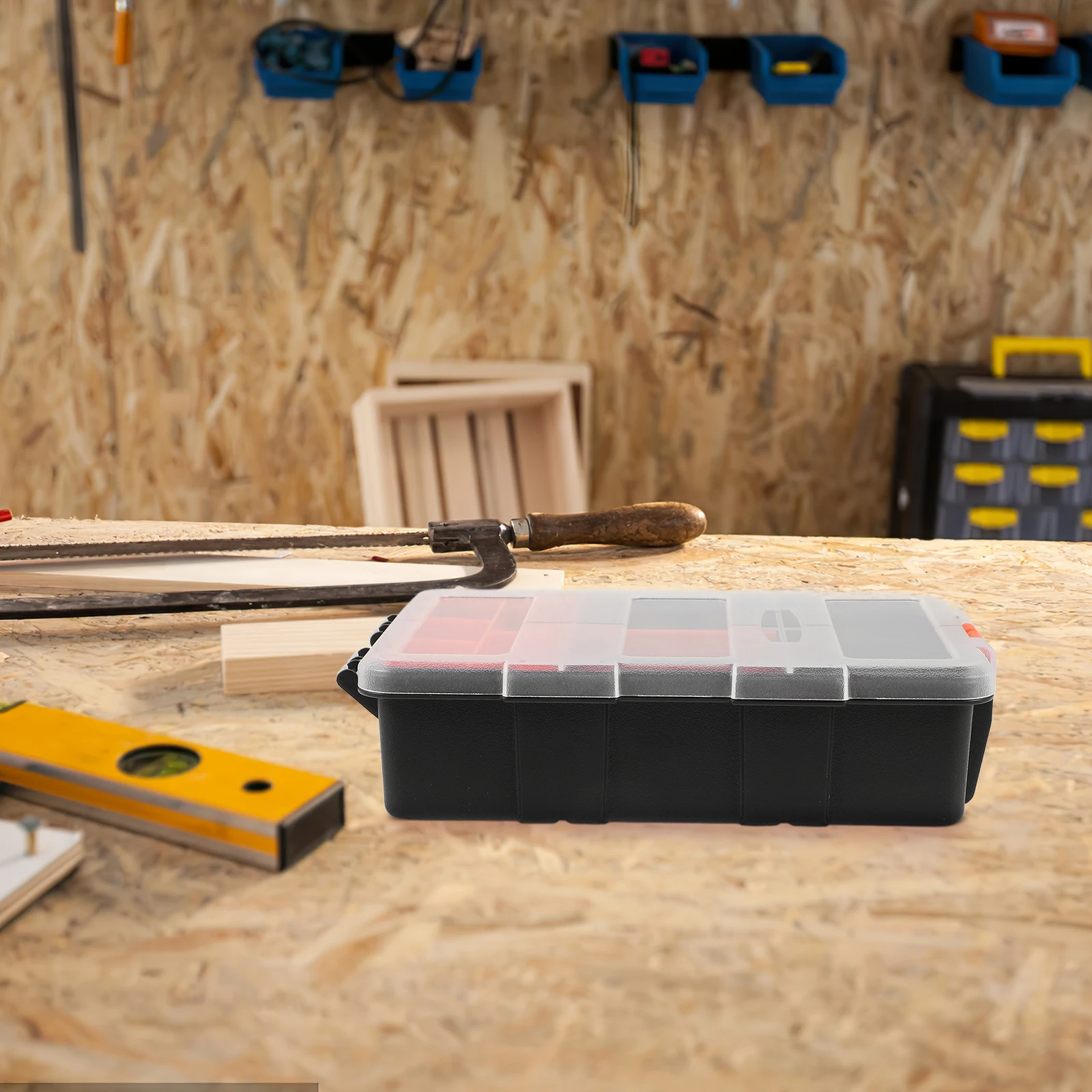 

Screw Storage Organizer Tool Case Craft Containers Plastic Boxes Multi-Grid Design Durable Large Capacity Hardware Solution