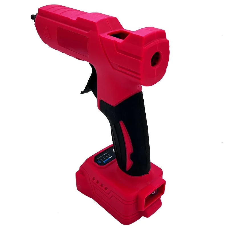 Para milwaukee elétrica pistola de cola quente 18v bateria li-ion diy pistola de cola quente para decoração de embalagem