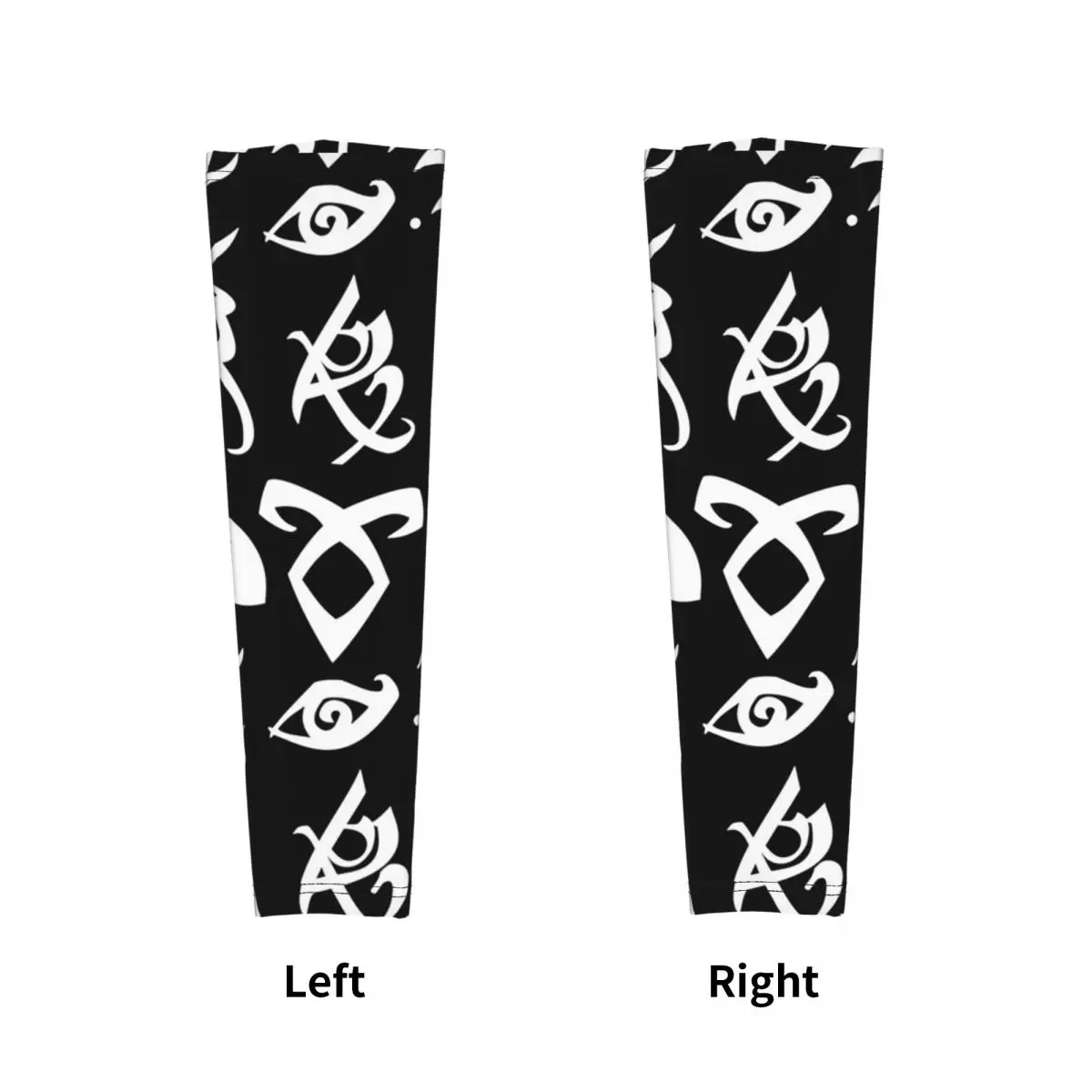 Shadowhunters, Shadowhunters Runes, Mortal Instruments Outdoor Arm Sleeves Sun UV Protection Cover Summer Cycling Tattoo Sleeves