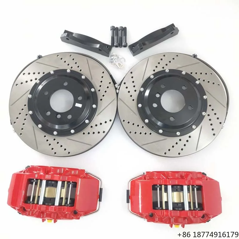 

High Performance 6 Piston Racing Brake Caliper 9040 355*32mm Kit E36 E46 E90 E92 M3 335i F30 E60 F10 18/19inch Rim