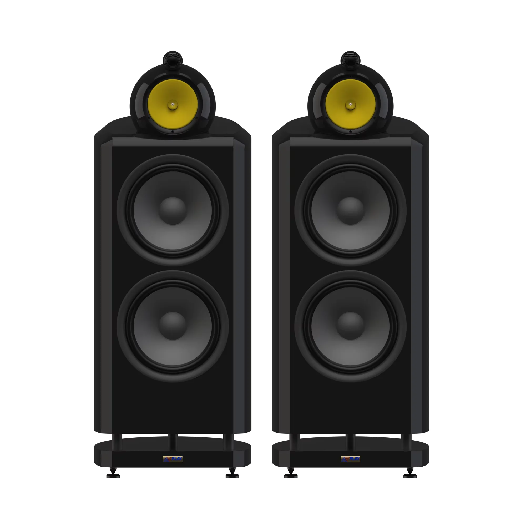 3-Way Dual 12-Inch Woofer HiFi Loudspeaker Sensitivity 89dB/m 2.83V 100-500W /4ohm
