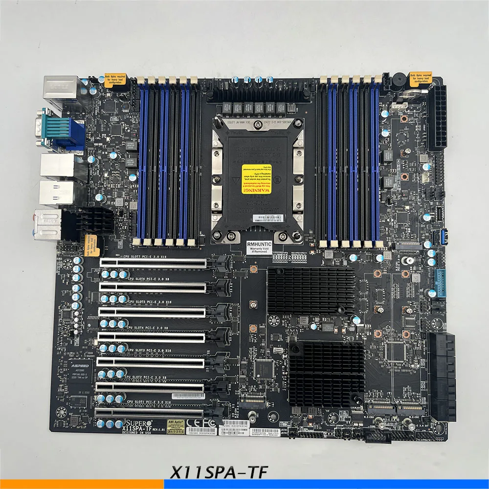 For Supermicro X11SPA-TF C621 LAG3647 One-Way Workstation Motherboard