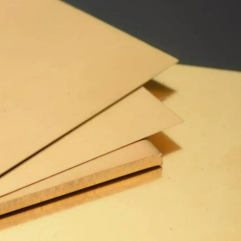 C27400 CuZn40 Messingblech 0,3-0,6 mm dick, Metallausgleichsplatte für Modellbau, Bastelrahmen, Architektur, DIY – Detail 4